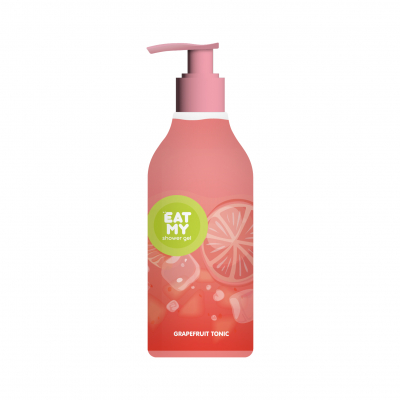 EAT MY shower gel grapefruit tonic - EAT MY гель для душа "Грейпфрутовый тоник", 400 мл, дозатор